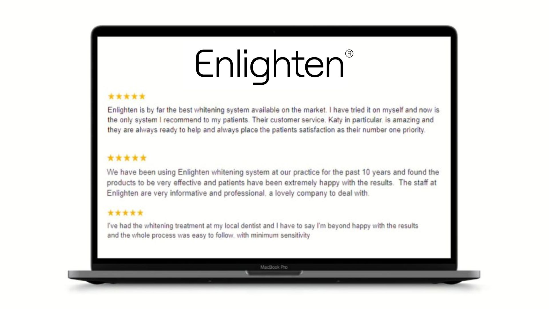 FAQ's on Enlighten Whitening Patient